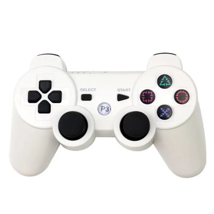 Manette de jeu sans fil Bluetooth à double vibration, joystick ergonomique pour PC, ordinateur porta
