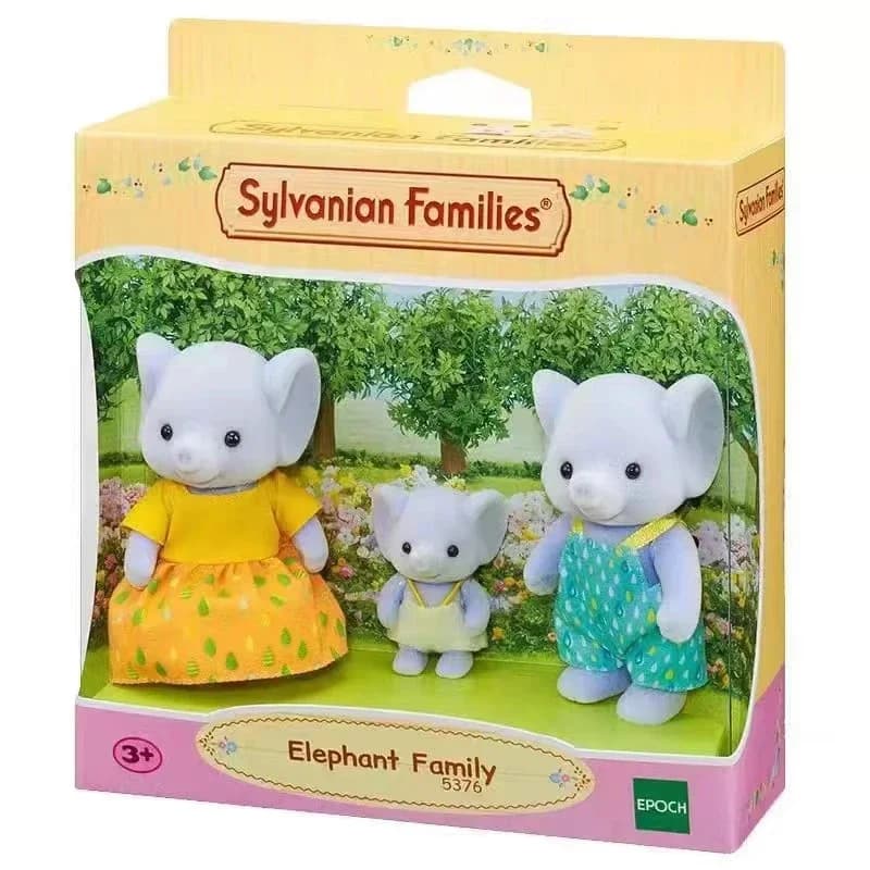 Sylvanian – porte-clés aveugle des familles, figurines originales d'halloween, sept figurines, jouet