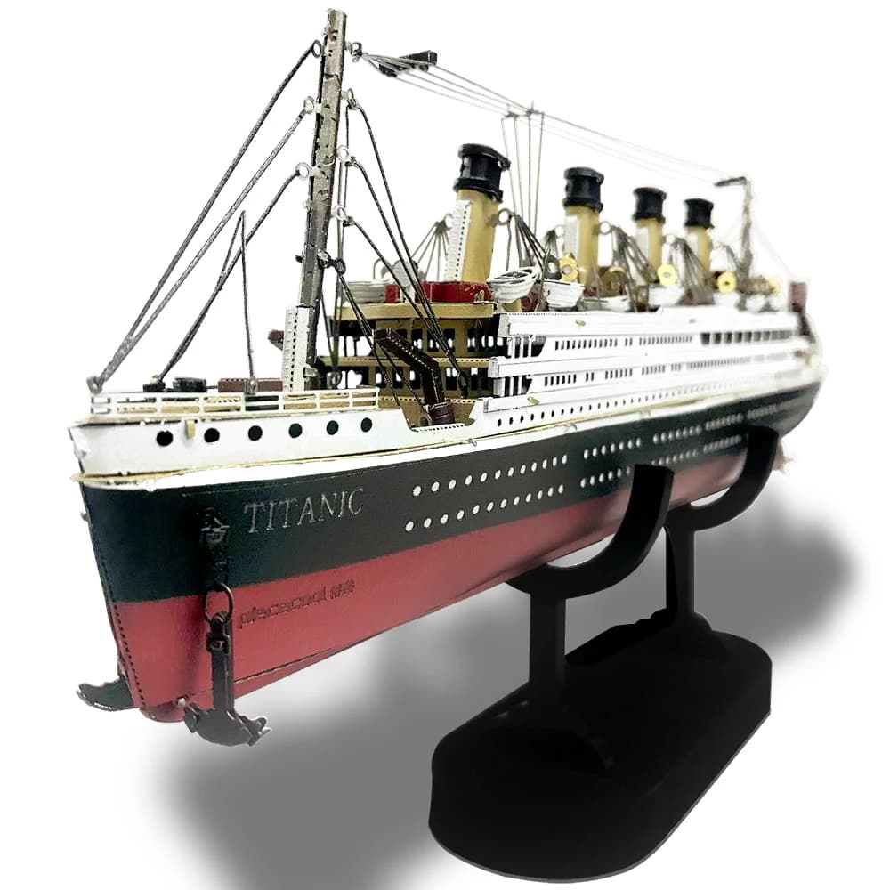 Piececool – puzzle 3d en métal, cadeaux pour adultes, modèle de bateau Titanic, 226 pièces, jouets d