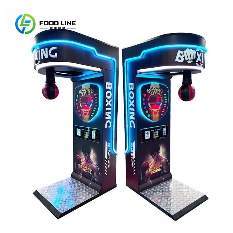 Machine de boxe à monnayeur, prix usine, équipement de divertissement pour salle de jeux et parc d'a