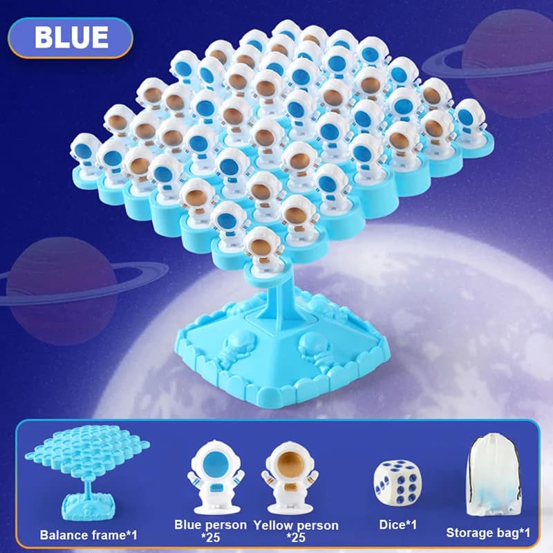 Jouet d'arbre d'équilibrage créatif d'astronautes, planche d'équilibre, fête de table, jeu interacti