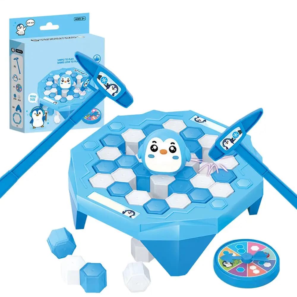 Piège à pingouins drôle, jeu de société interactif d'intérieur, brise-glace, sauver la Table Parent-