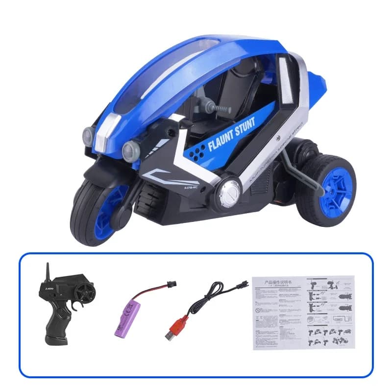 2.4G moto voiture 1:8 échelle enfants moto électrique RC voiture dérive course Mini moto course casc