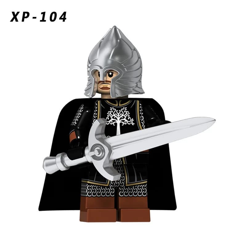 Ensemble de jouets guerrier nain en acier KT1014 : infanterie lanceuse, archer, infanterie lourde, m