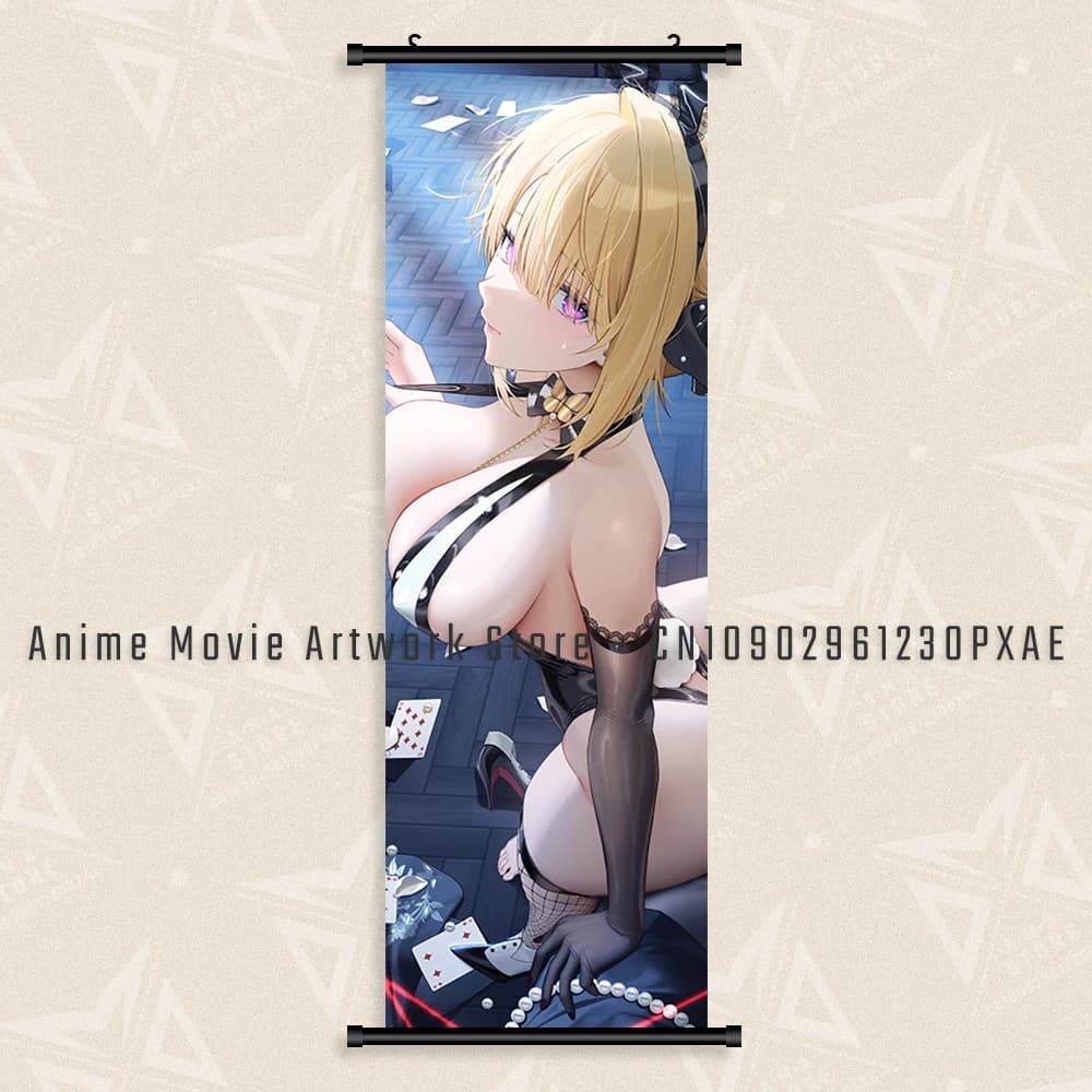 Zenless Zone zéro jeu figurines décor à la maison imprime peinture photos mur Art HD Kawaii toile af