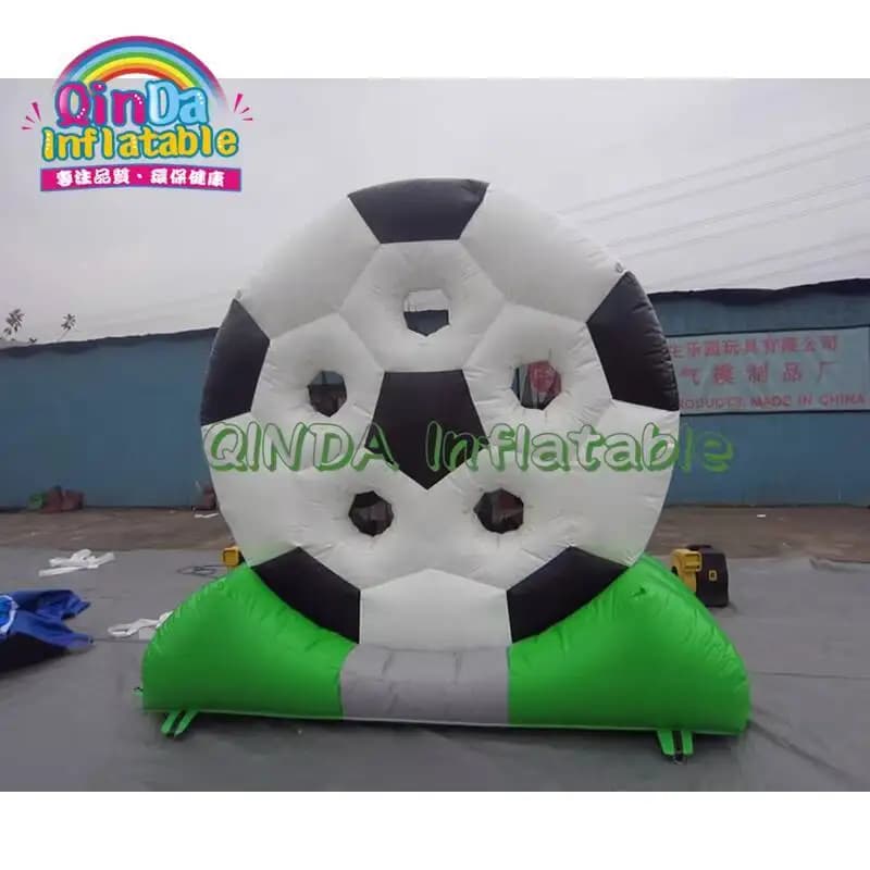 Fléchettes gonflables en plein air, jeu de thème de sport amusant, ballons de football, jeux de spor