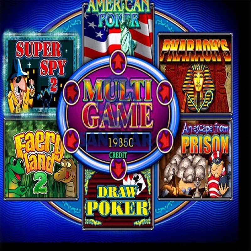 XXL jeu multi-fentes 20 en 1 Machine de jeu carte mère SKILL jeu d'arcade PCB jeu pièces de monnaie