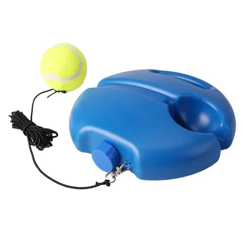 Entraîneur de tennis avec balle rebondissante et cordes d'entraînement, adapté à l'entraînement de t