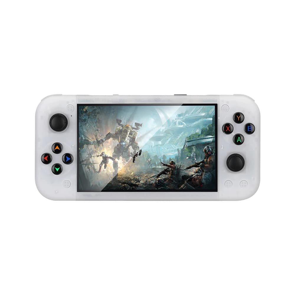 2025 nouvelle Console de jeu rétro portable RG50XX 5 pouces affichage LINUX 3D Joystick pour GBC GBA