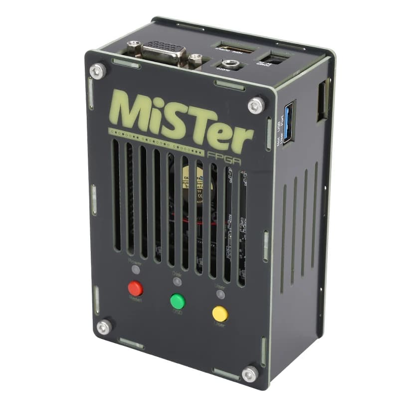 Nouvelle console de jeux vidéo rétro Mister FPGA, système de jeu rétro FPGA précis en termes de maté