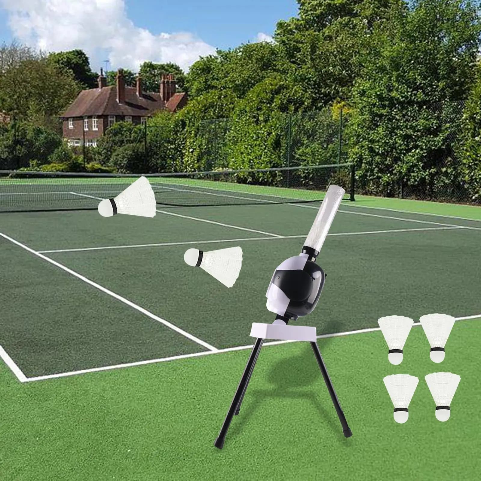 Machine de service automatique de badminton, lanceur de badminton, jeu sportif professionnel