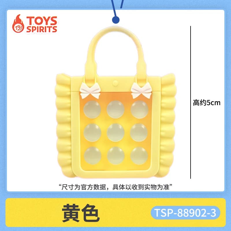 Genuine Toys Spirits Capsule Toys vraiment utilisables! Mini Oshigoto sac mascotte Transparent Badge