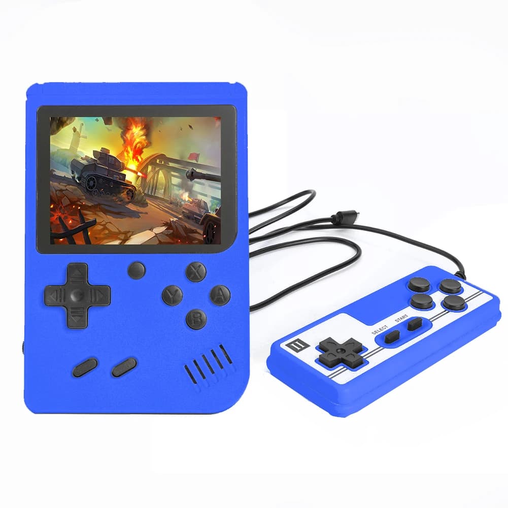 Console de jeu portable avec écran de 3 pouces, jeu sur TV, 400/500/800 jeux rétro, meilleur cadeau