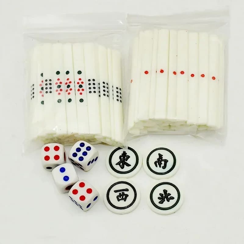 Pièce de Mahjong japonaise, 88 pièces en plastique, vente en gros, Club de jeu/fête/famille