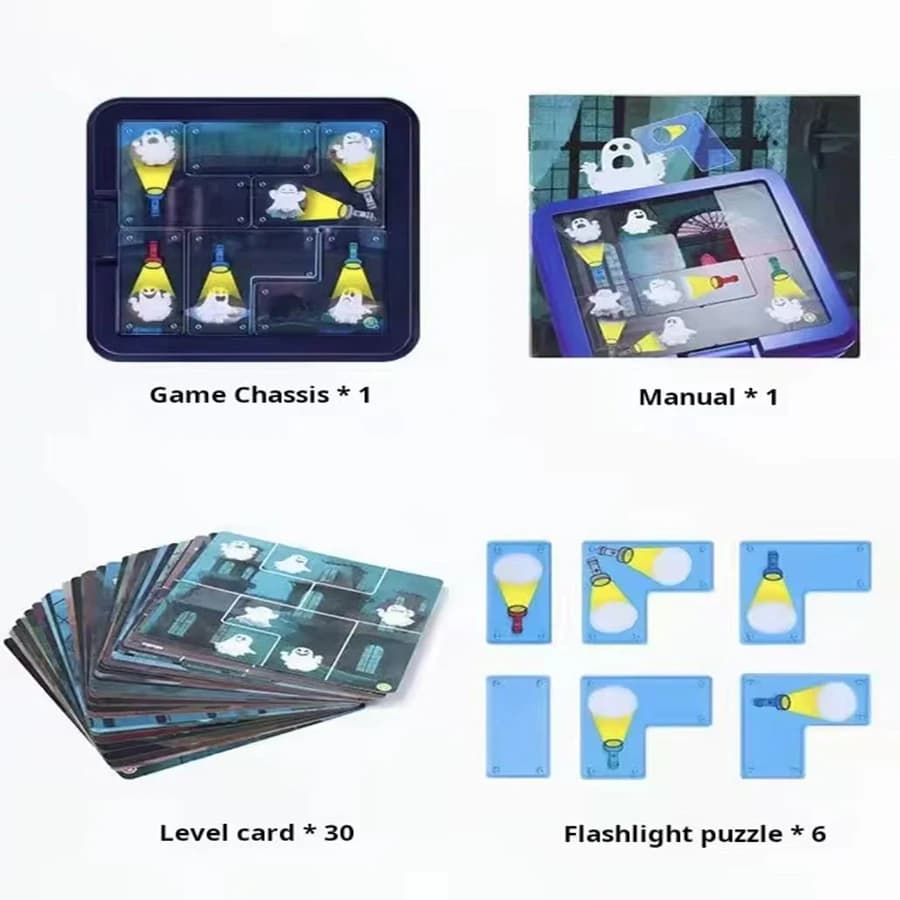 Jeux de société d'entraînement à la pensée logique Montessori, 1 pièce, jeux de puzzle de capture de