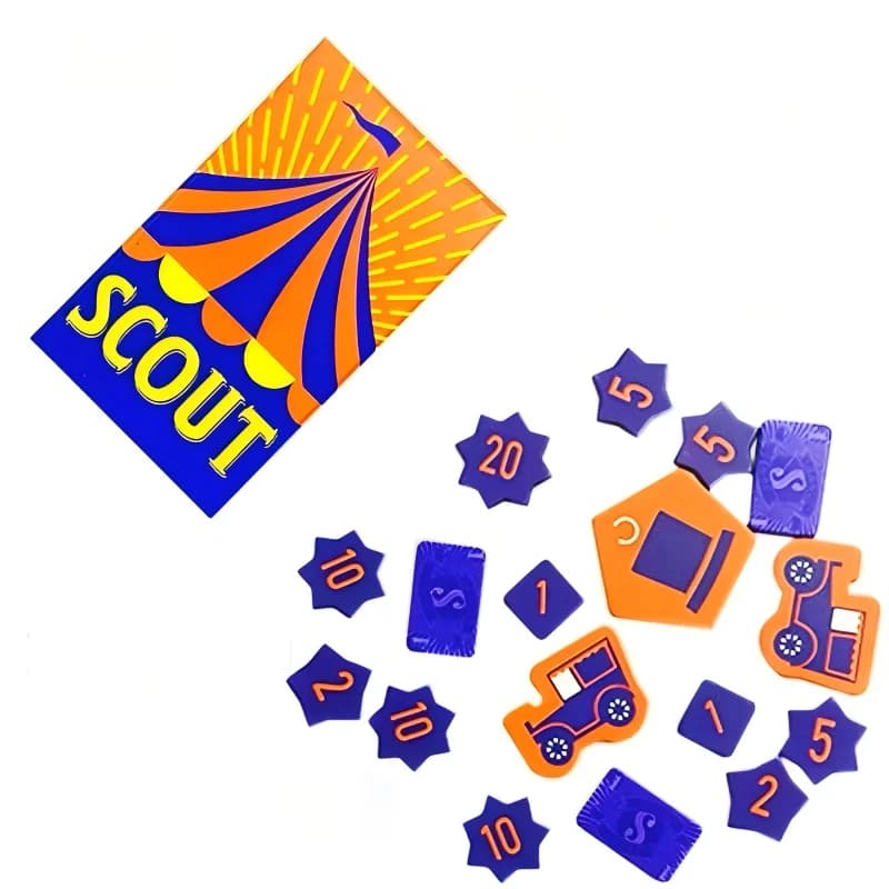Jeu de cartes Scout, jeu de société Scout de cirque, jeu de cartes de Poker pour 2 à 5 personnes, po