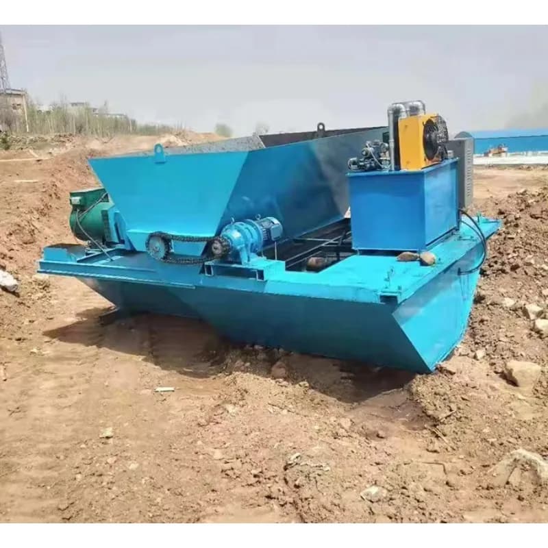 Machine de construction de fossés, machine de qualité pour la réalisation de fossés de drainage, mac