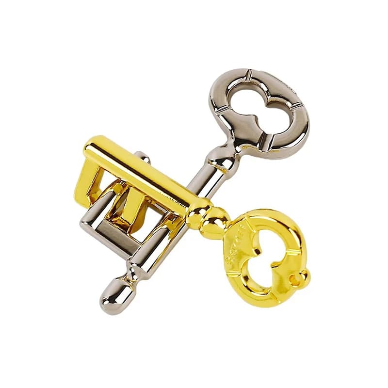 Casse-tête classique, clé et serrure, Puzzle, Test logique IQ, défi, jouets éducatifs, jeux de démêl