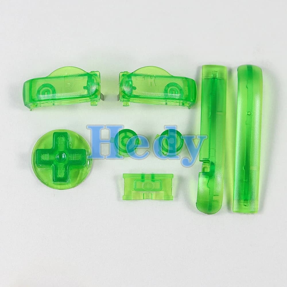 1 jeu de boutons marche/arrêt pour tampons GBA D, cadre de bouton pour Gameboy Advance A B L R