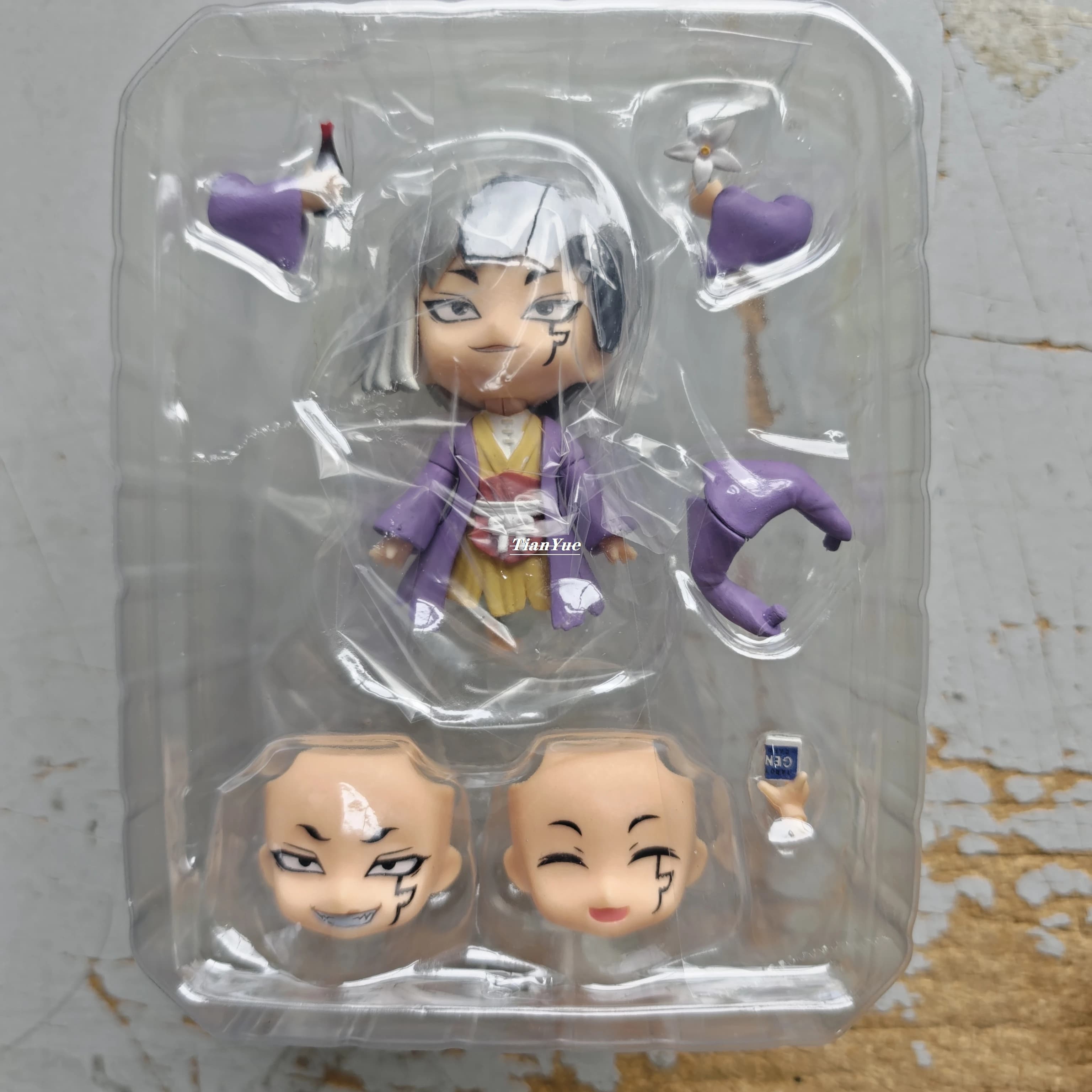 Dr.STONE Asagiri Gen 1816 Figurine articulée, jouet, cadeau de Noël, 10 cm