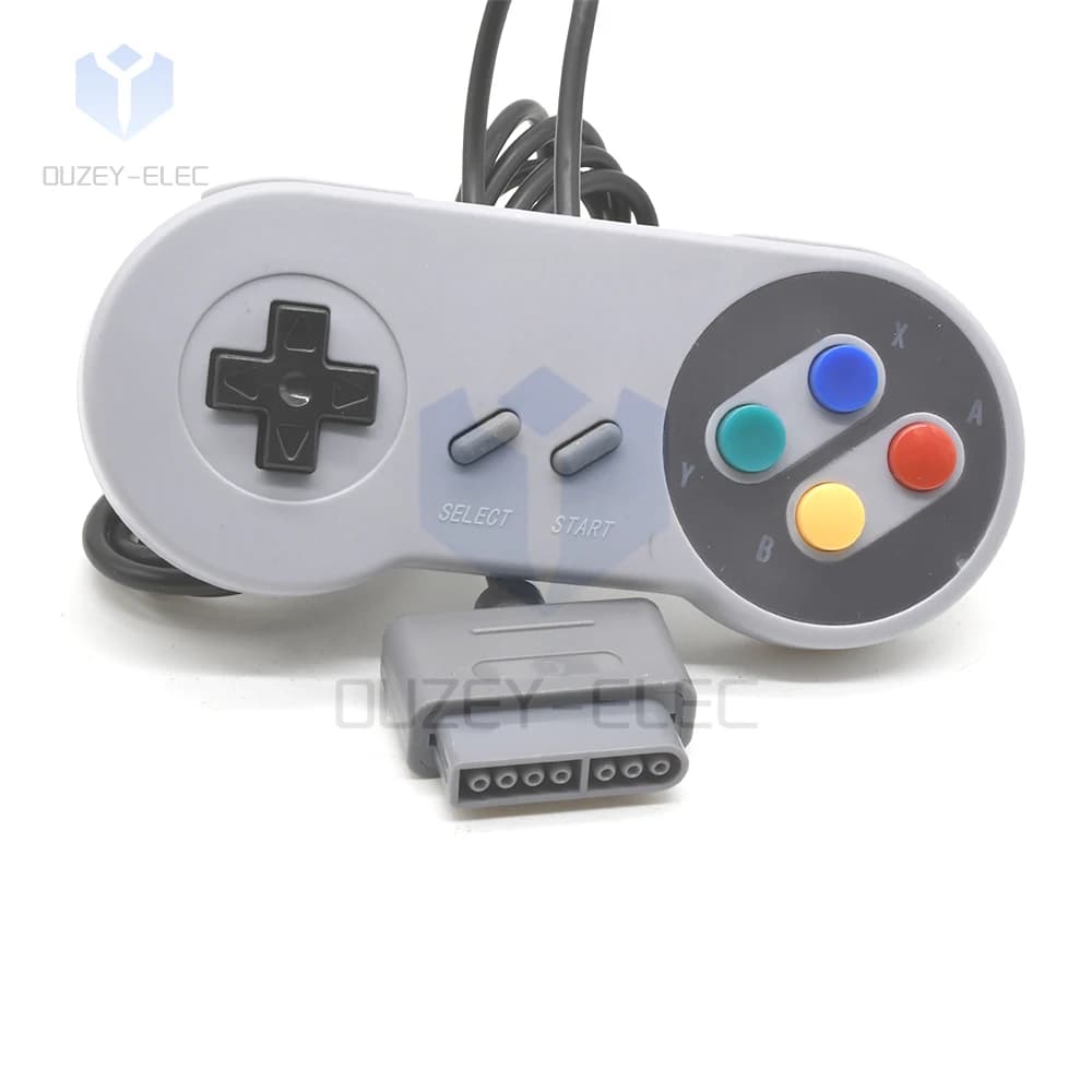 16 bits SNES manette de jeu FC manette de jeu haute qualité bouton Pad rétro classique manette de je