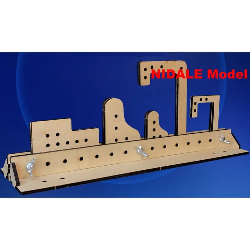 Kits de construction de maquettes de navires anciens, outil de fixation de coque, piste de montage p