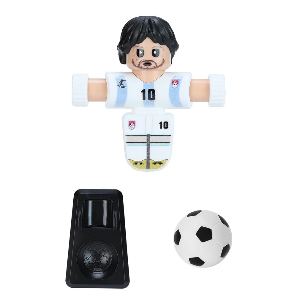 Nouveaux joueurs de football Fidget Spinner, jeu de baby-foot de table, jouets pour enfants, décor d