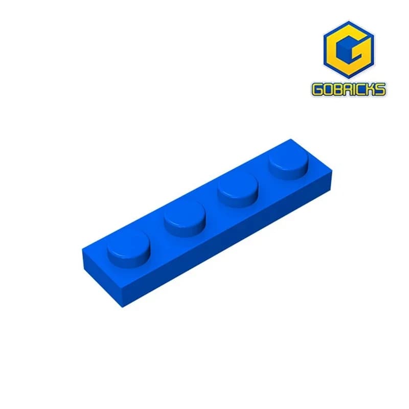 Gobricks GDS-504 plaque 1x4 compatible avec lego 3710 pièces de blocs de construction bricolage pour