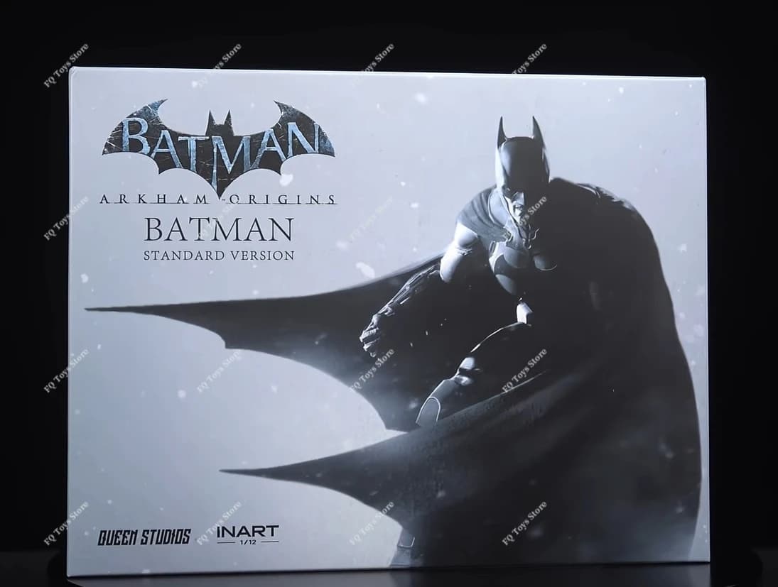 En stock Nouveau produit INART - "Batman: Arkham Origins" - Figurine d'action Batman 1/12 en PVC, mo