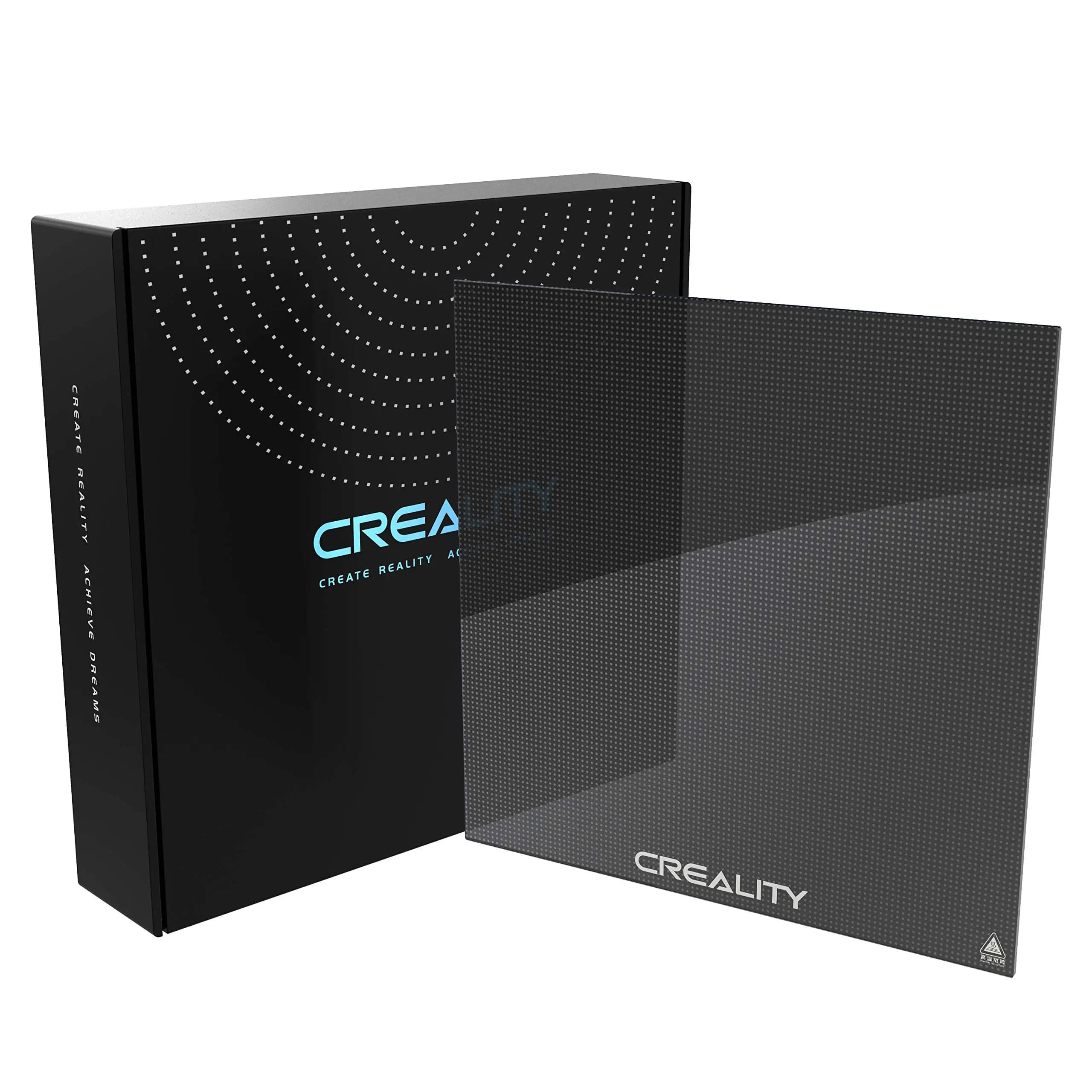 Creality Ender 3 lit en verre imprimante 3D améliorée plaque de verre trempé Surface de construction
