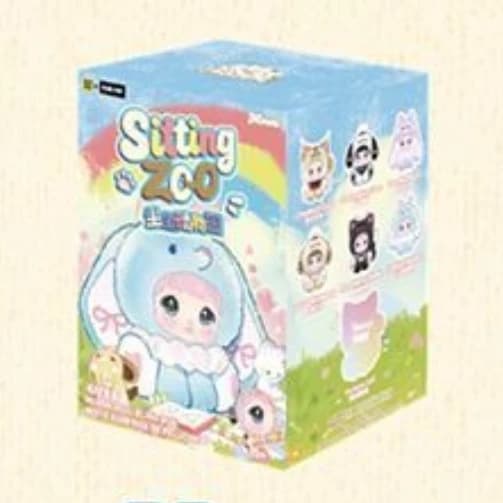 TOPTOY Original Nommi Sitting Zoo Series Peluche Boîte Mystère Mignonne Kawaii Tendance Figurine Jou