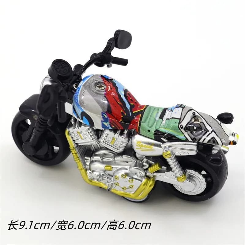 Modèle de voiture jouet en alliage simulé 1:16 pour enfants, moto pour enfants de 2 à 4 ans, cadeaux