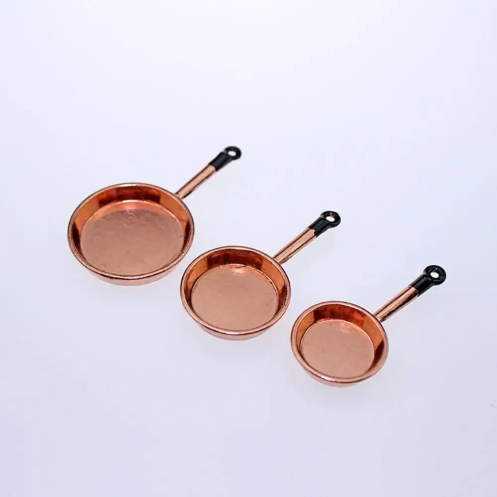 Ensemble d'ustensiles de cuisine en alliage pour enfants, mini kit de cuisine, bouilloire, beurre, m