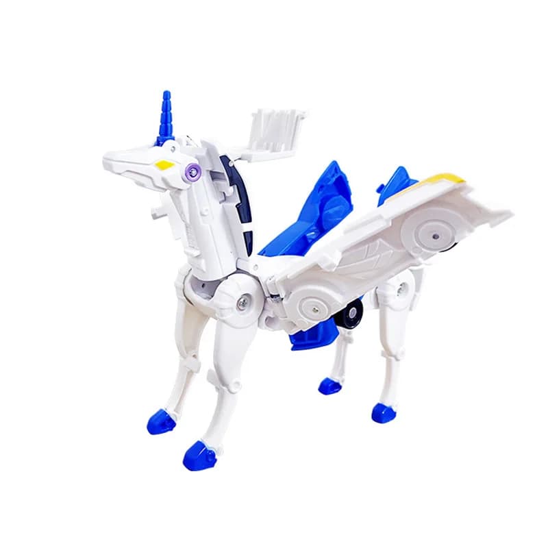 Jouet de voiture licorne ultime 2 en 1, voiture créative transforme en Robot licorne, modèle de voit