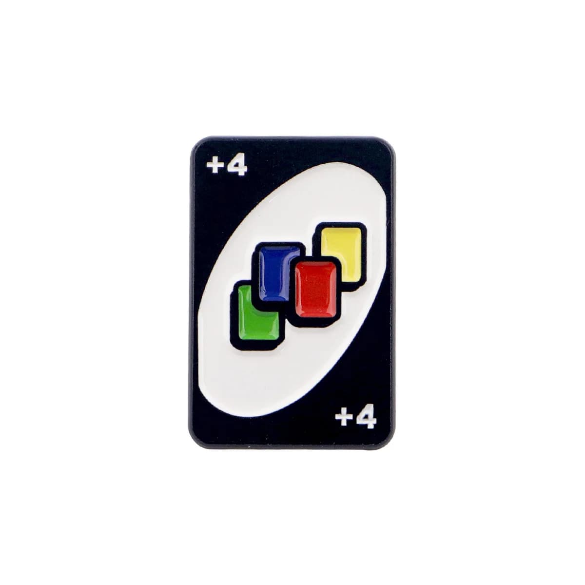 Broche de jeu de cartes UNO, badge en alliage, accessoires pour vêtements et sacs, vente en gros