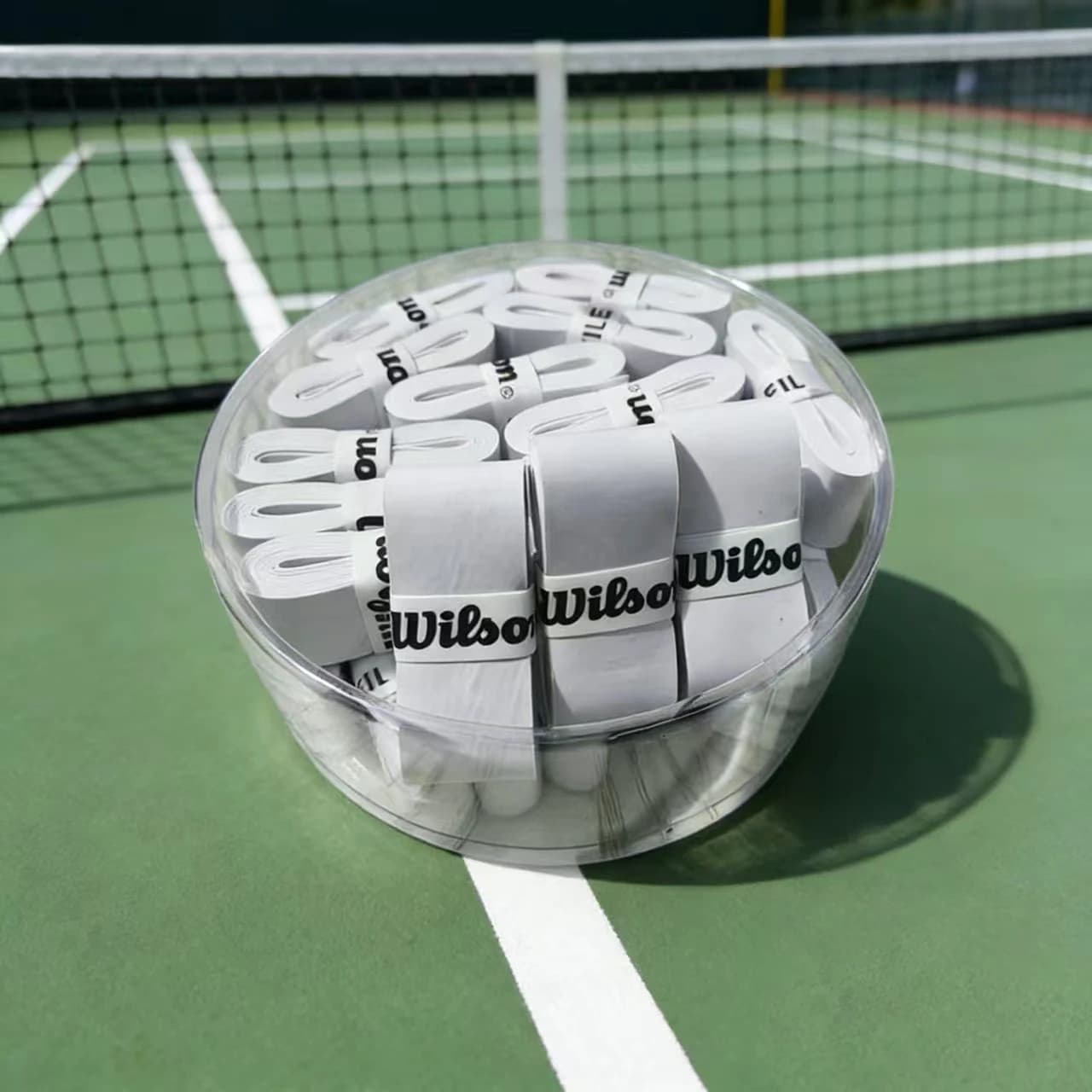 30 PCS/LOT poignée de raquette Wilson, manchon en caoutchouc collant pour raquette de tennis de badm