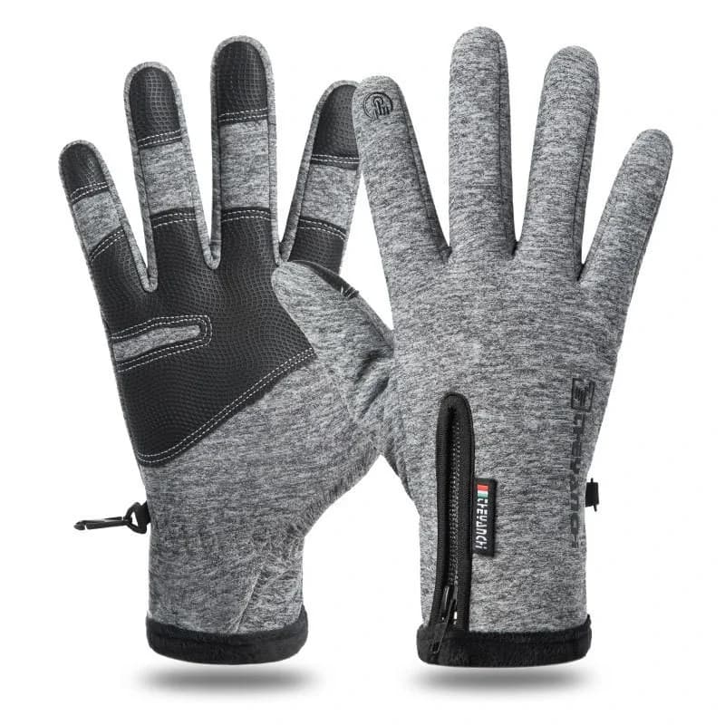 Gants d'hiver -40 ℃ Gants thermiques imperméables pour écran tactile, coupe-vent, chauds, pour cou