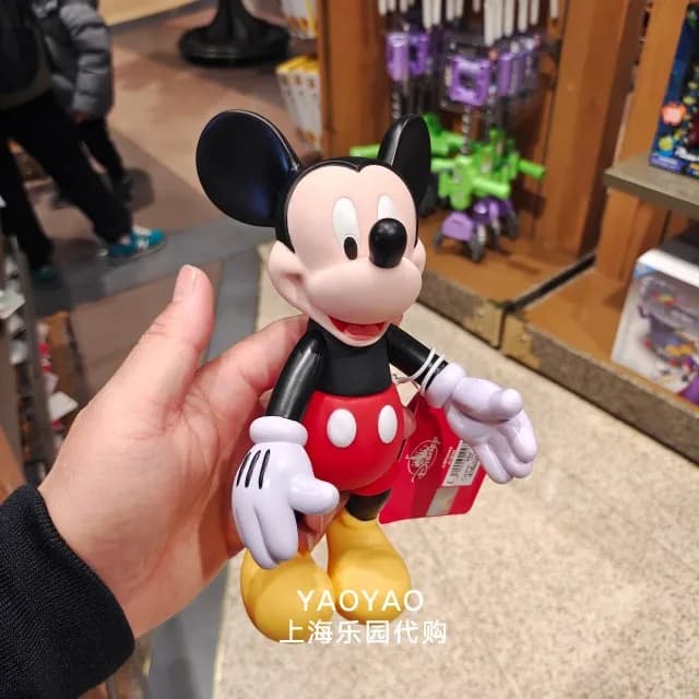 Disney-Poignées de décoration mignonnes en beurre pour enfants, anime Donald Duck, Minnie, jouet d'a