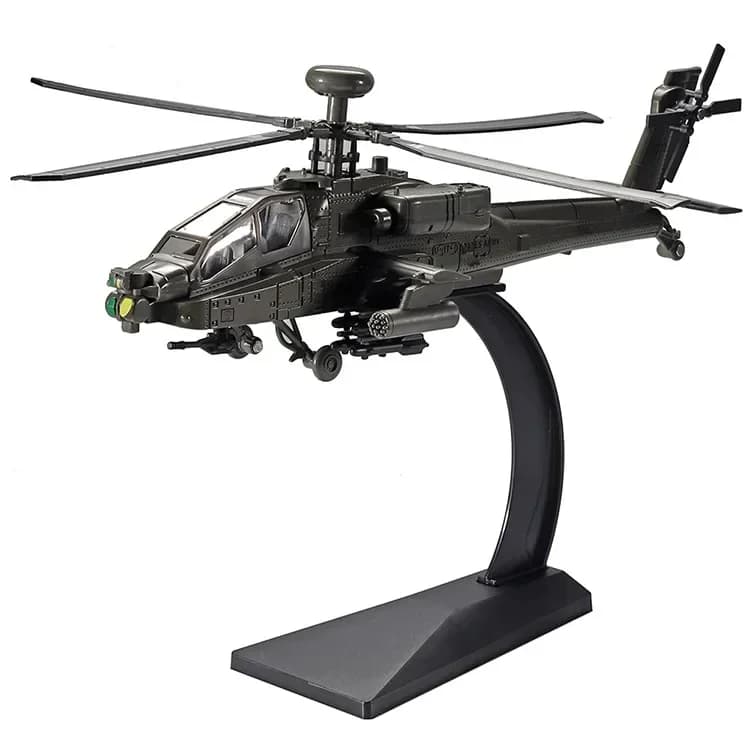 Hélicoptère armé Black Hawk Modèle d'hélicoptère de sauvetage, modèle d'avion militaire acoustoopt