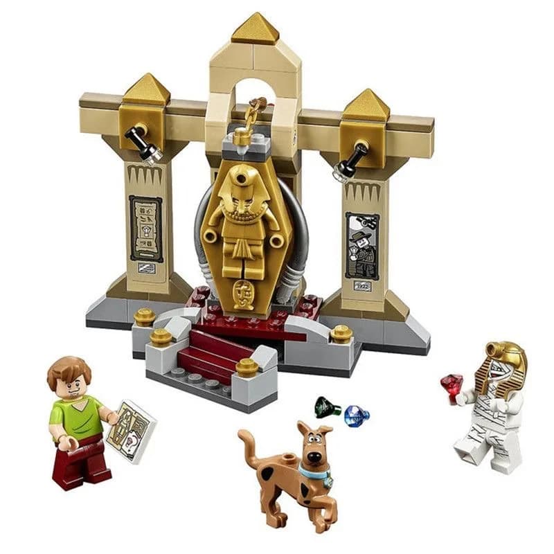 Ensemble d'aventure Scooby-Doo, mini jouet de construction à assembler