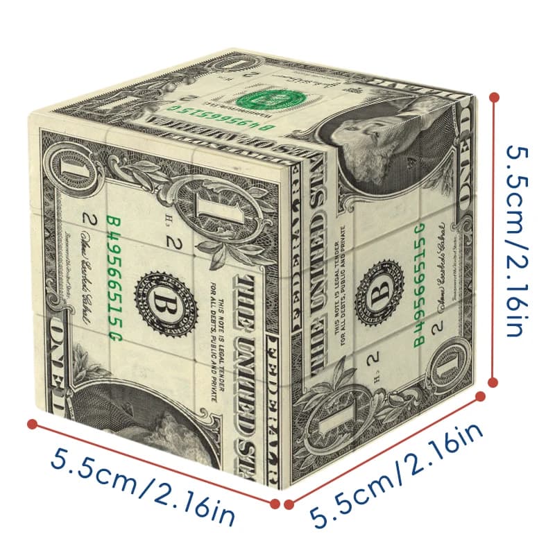 Puzzle 3D en dollars jeunesse, 3x3x3, pour enfant, jeu de rapidité professionnel, jouet