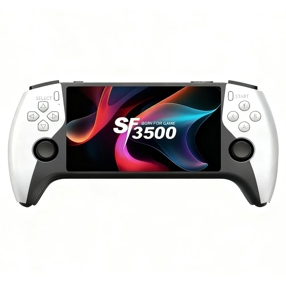 Console de jeu portable SF3500, console de jeu portable grand écran IPS de 5 pouces, plus de 20 000