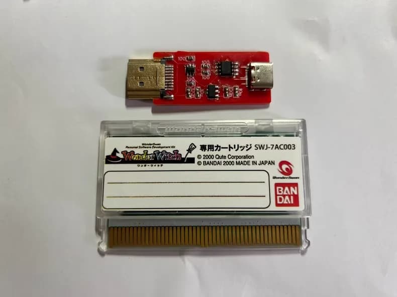 Cartouche de développement WonderWitch pour WonderSwan / WSC - Lecteur de jeux homebrew et indépenda