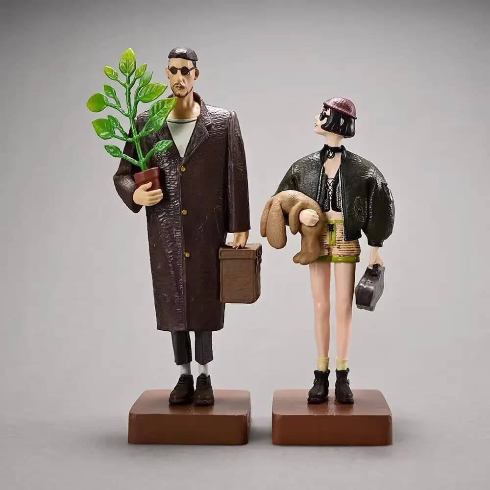 Figurine en PVC Leon The Professional, modèle de collection Leon et Mathilda, ornement de bureau en