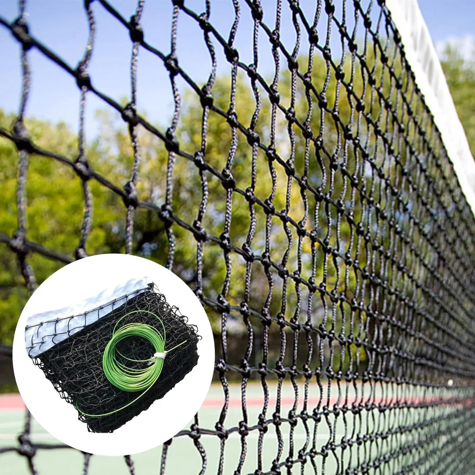 Filet de tennis standard pour la compétition professionnelle, terrain de jeux, arrière-cour