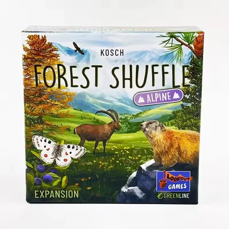Tourist Pier Forest Shuffle version anglaise Forest Shuffle jeu de société carte de collecte jeu mul