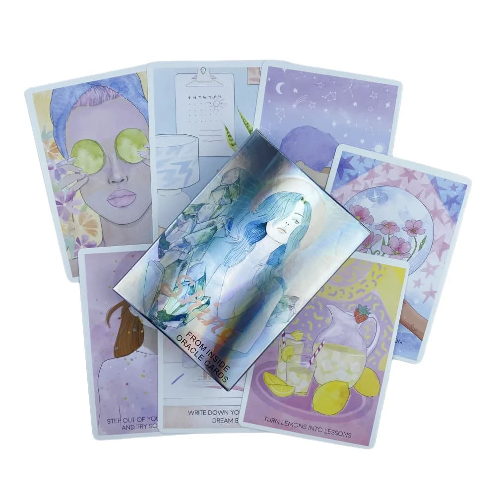 Cartes Tarot Of The Abyss, jeu de Divination, Version anglaise, édition Oracle, jeu de société pour