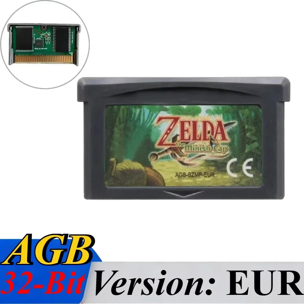 Nouvelle Cartouche de Jeu GBA avec Console de Jeu Vidéo 32 bits, Cartouche de Jeu Link to Past Awake