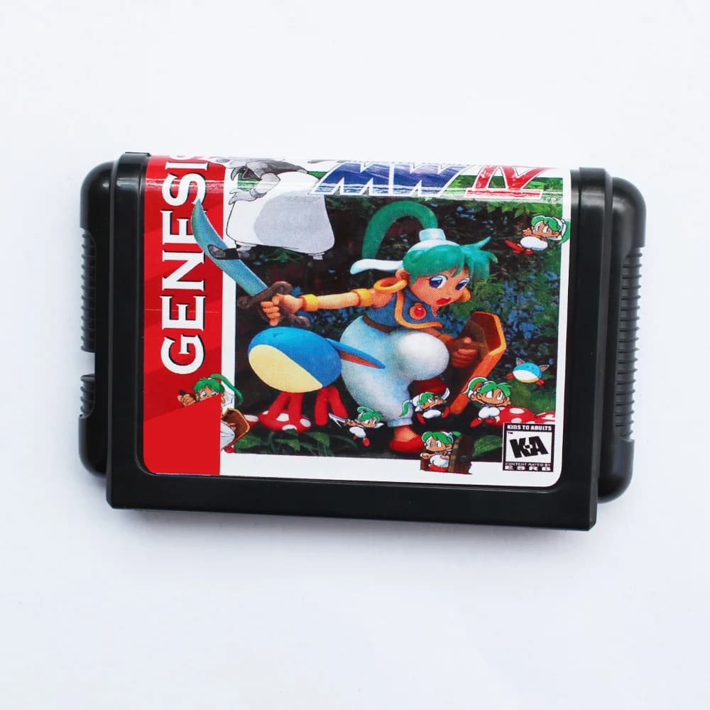 Carte de jeu Monster World IV 16 bits MD pour consoles Sega MegaDrive Genesis 16 bits