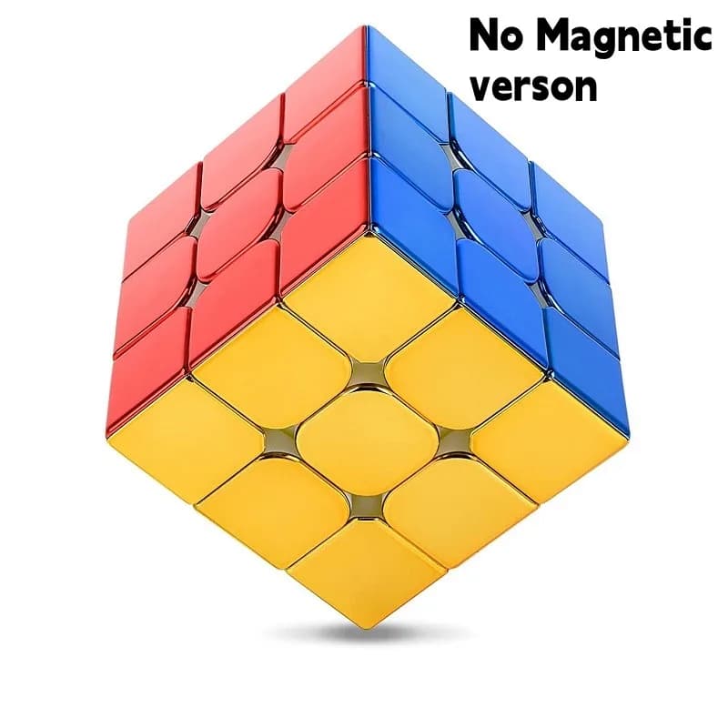 SengSo-Cube Magique Magnétique en Métal localité, Puzzle Speed Cibe M3, 3x3x3